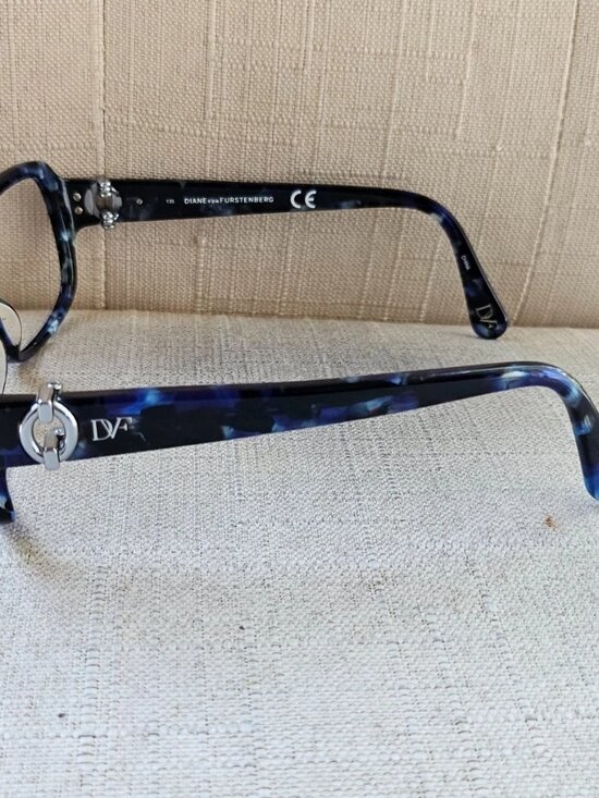 DVF Diane Von Furstenberg Women Eyeglasses Frame Eyewear FAITH Glasses DVF592S main image 8